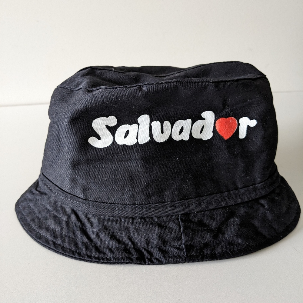 Salvador branded bucket cap.